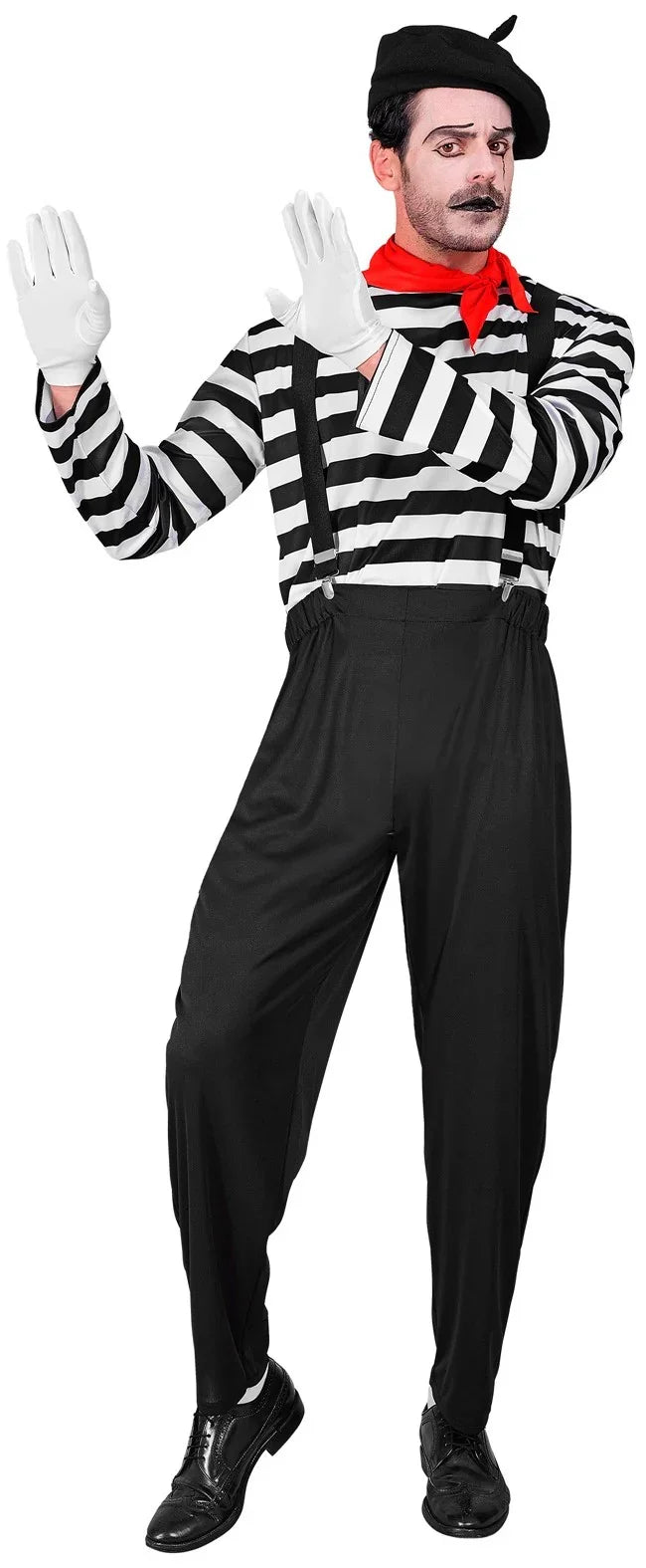 Disfraz de Mimo Clásico para Hombre Mimo Widmann